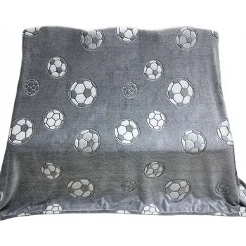 deka Deka z mikrovlákna Granda svítící ve tmě šedá 150x200 cm