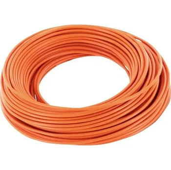 elektrický kabel econ connect KD05OR10 spojovací drát, 1 x 0.2 mm², oranžová, 10 m