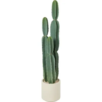 umělá květina Umělý kaktus 111 cm | zelený