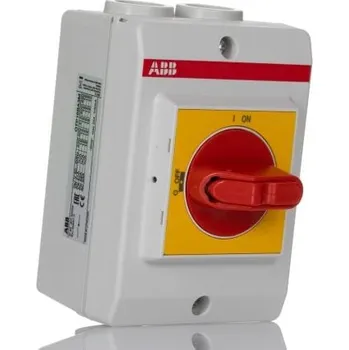 vypínač Odpínač, řada: OT 3 1NO/1NC 16A 7,5kW IP65 OTP16BA3M