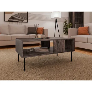 Konferenční stolek Konferenční stolek Mirjan obdélníkový 100 x 55 x 46 cm ořech