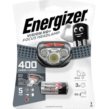 Čelovka Energizer LED čelovka Vision HD+ Focus 3 x AAA