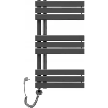 Radiátor Elektrický koupelnový radiátor REBISON 600 W 500 x 850 mm šedý