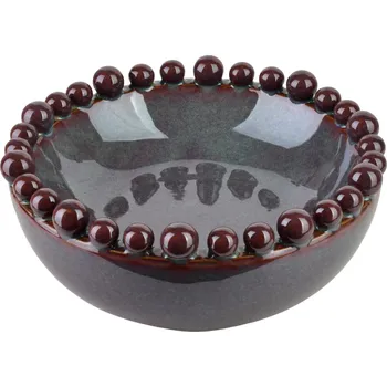 Kulatá dekorativní miska Yarine Ball fialová