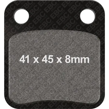 Brzdová destička EBC brzdové destičky Sinter HH Scooter EBC BEELINE TAPO 50 15-20, TAPO 50 RS RS 15-20, DAELIM DAMIEN 125 06-07, FREEWING 125 S2 SQ125 S2 05-08, FREEWING 125 S2 FI SQ125 S2 08-11, NS 125 DT 98, OTELLO 125 FI SL125EU S1 07-16...