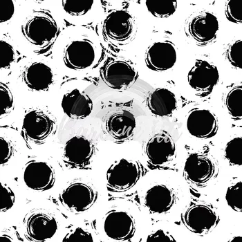 Úplet, Velké černé puntíky (E) (Top kvalitní úplet Bella digitisk)