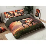 3D povlečení z mikrovlákna KŮŇ hnědé Rozměr povlečení: 70 x 90 cm | 140 x 200 cm 201006024