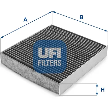 Filtr do auta Filtr vzduchu v interiéru UFI 54.227.00