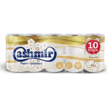 Toaletní papíry Toaletní papír bez vůně Cashmir 10 ks