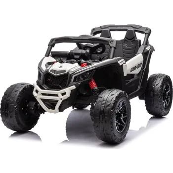 Dětské elektrovozidlo Mamido Elektrické autíčko Buggy Maverick Can-Am 4x200W 24V bílé