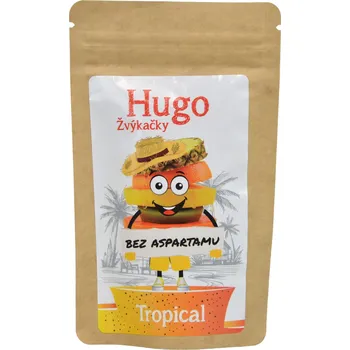 Žvýkačka Žvýkačky Tropical bez aspartamu - Hugo 9g