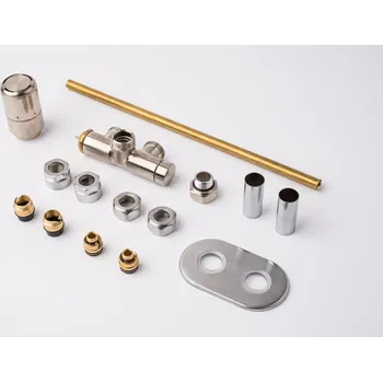 Radiátor P.m.h. Termostatický ventil pro ústřední vytápění Nova 6x7 cm nerez NOV-R-SS