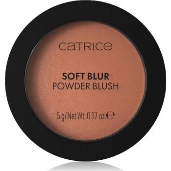 Tvářenka Catrice Soft Blur Powder Brush pudrová tvářenka s matným efektem odstín 050 Born to blonze 5 g