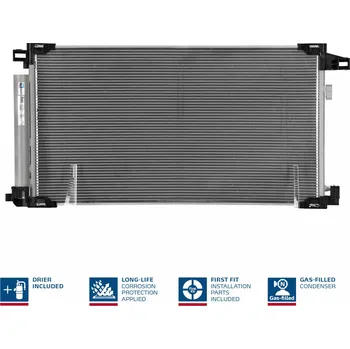 Ventilátor topení a klimatizace Kondenzátor klimatizace NISSENS 941190