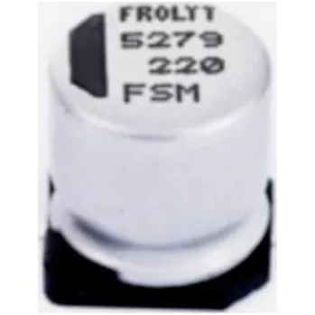 Kondenzátor Frolyt E-RSY333 elektrolytický kondenzátor SMD 4.5 mm 100 µF 35 V 20 procent (Ø x d) 8.9 mm x 12 mm 1 ks