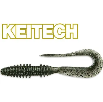 Umělá nástraha Gumová Nástraha Keitech Mad Wag 7" 17,8cm Greengill (6ks)