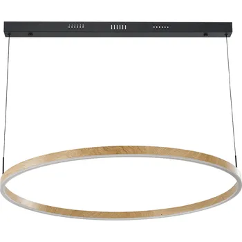 Direct Signs NOBLE AKUS Závěsné LED svítidlo Smart, TUYA, dub světlý, 4750 lm, teplá – studená bílá&nbsp;951880