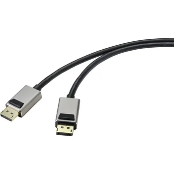 Audio kabel SpeaKa Professional DisplayPort kabel Konektor DisplayPort, Konektor DisplayPort 1.00 m černá SP-9510448 8K UHD Kabel DisplayPort