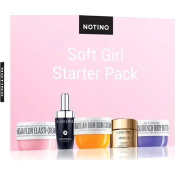 Tělový krém Beauty Discovery Box Notino Sol de Janeiro Delicia Drench hluboce hydratační tělové máslo pro suchou pokožku 7,5 ml + Sol de Janeiro Brazilian Bum Bum Cream zpevňující a vyhlazující krém na hýždě a boky 7,5 ml + Sol de Janeiro Beija Flor Elasti-Cream hydr