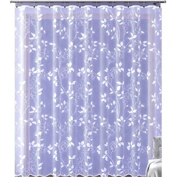 Obraz Záclona o rozměrech vel, vzor 115106, jednoduchá s květinami (s lemováním)