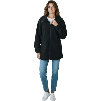 Dámská mikina NY Dámská nadměrná fleecová mikina GORA Barva: Černá, Velikost: 5XL