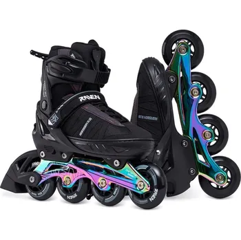 Brusle Raven Profession PLUS Black/Neo Chrome Velikost bruslí: EU 31-35