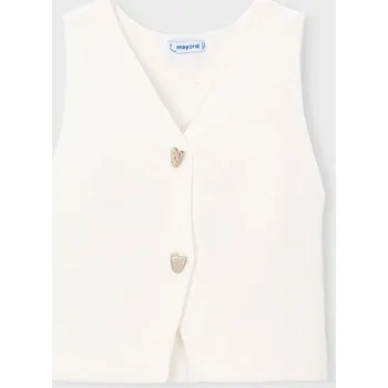 Chlapecká vesta Dětská vesta Mayoral 3385.6F.Mini.PPY2 bílá 00X, vel. 92