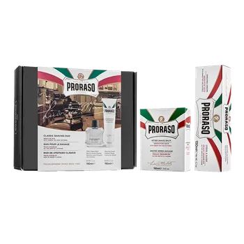 Kosmetická sada Proraso White Gift Box Shaving Cream and After Shave Balm
