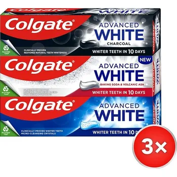 zubní pasta COLGATE Advanced Mix 3× 75 ml
