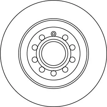 Brzdový kotouč Brzdový kotouč MOTAQUIP LVBD1166Z