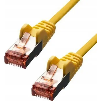 Síťový kabel Ethernetový kabel ProXtend CAT6 F/UTP CCA PVC žlutý 1.5m, V-6FUTP-015Y