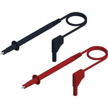 Měřicí kabel Hirschmann Test a Measurement PL 2600 SIL S W SET sada bezpečnostních měřicích kabelů 4 mm zástrčka 4 mm zástrčka 1.00 m červená, černá 1 ks