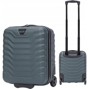 Wings Malý kabinový kufr z tvrdého ABS plastu PEA01-16'-D.GREEN, 20 l