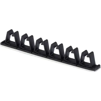 Stahovací páska TRU COMPONENTS kabelová spona TC-12533420 Průměr kabelového svazku (rozsah) 7.8 mm (max) černá 20 ks