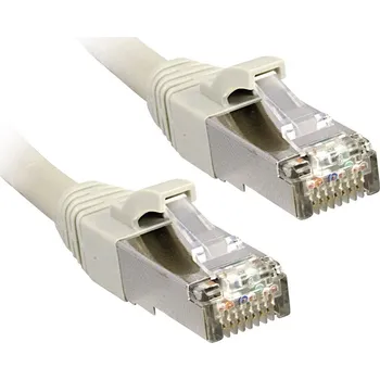 Datový kabel LINDY 47246 RJ45 síťové kabely, propojovací kabely CAT 6 F/UTP 5.00 m šedá s ochranou 1 ks