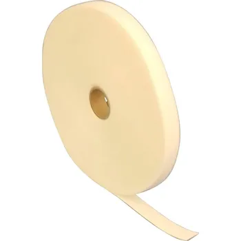 Zip FASTECH® T0601500001125 pásek se suchým zipem ke spojování háčková a flaušová část (d x š) 25000 mm x 15 mm bílá 25 m