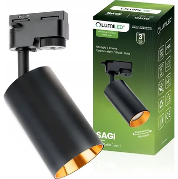 Bodové svítidlo Lištový reflektor GU10 Lampa Svítidlo pro jednofázové lištové systémy