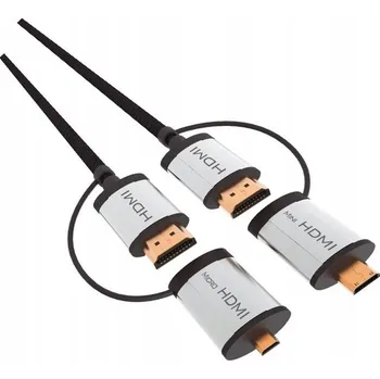 Video kabel Kabel Omega OCHBA1G mini HDMI - micro HDMI 1,5 m