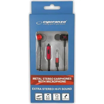 Sluchátka In-ear sluchátka Esperanza EH207KR