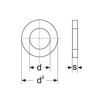 Šroub podložka 6.4 mm 12.5 mm plast 10 ks TOOLCRAFT 800284