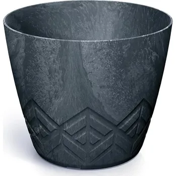 Květináč ARECA betonový antracit, varianta 15,8 cm