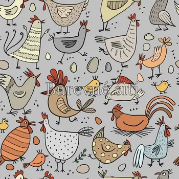 Úplet Slepičky, kohoutci a kuřátka (E) (Top kvalitní úplet Bella digitisk)