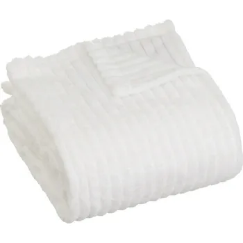 deka Bílá deka z mikroplyše 130x160 cm Fur Velvet – Casa Selección ID_1757464