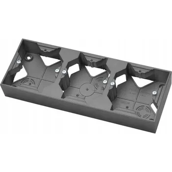 Elektroinstalační krabice Elektroinstalační krabice na omítku Ospel 82 x 224 x 35 mm