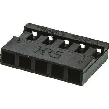 Elektrický konektor Pouzdro konektoru, řada: A4B, rozteč: 2mm, počet kontaktů: 5, počet řad: 1, orientace těla: Rovný, Samice, Kabelová