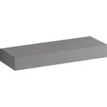 Geberit iCon nástěnná polička 37x16,5x5 cm, lakované s vysokým leskem, platinová