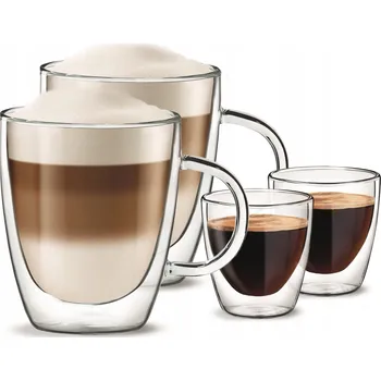 Sklenice Sklenice na kávu Aqualogis 300 ml 4 ks