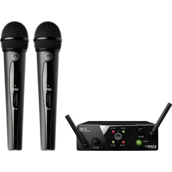 Mikrofon AKG WMS40MiniDual sada bezdrátového mikrofonu