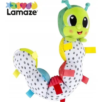 Hračka pro nejmenší Ohebná senzorická housenka