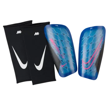 Fotbalový chránič Nike Mercurial Lite modrá/růžová UK XS